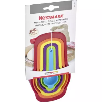 Zestaw miarek Westmark Matroschka 6 szt. polipropylen, długości do 170 mm, wielokolorowy