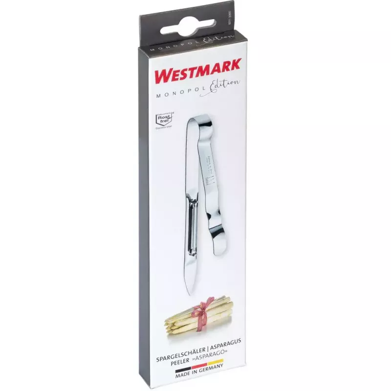 Obieraczka do szparagów Westmark Asparago, ostrze ze stali nierdzewnej, szerokość 51 mm, długość 175 mm
