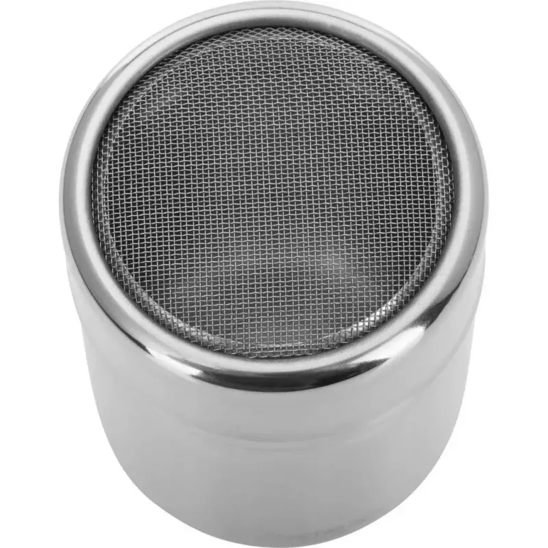 Dozownik do cukru Westmark 69502260 — okrągła obudowa ze stali nierdzewnej z elementami polipropylenowymi, 62×62×82 mm