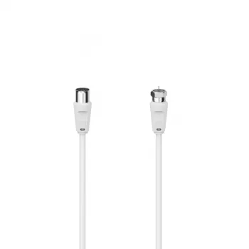 Kabel koncentryczny Hama 00305057 1,5 m F-type Biały