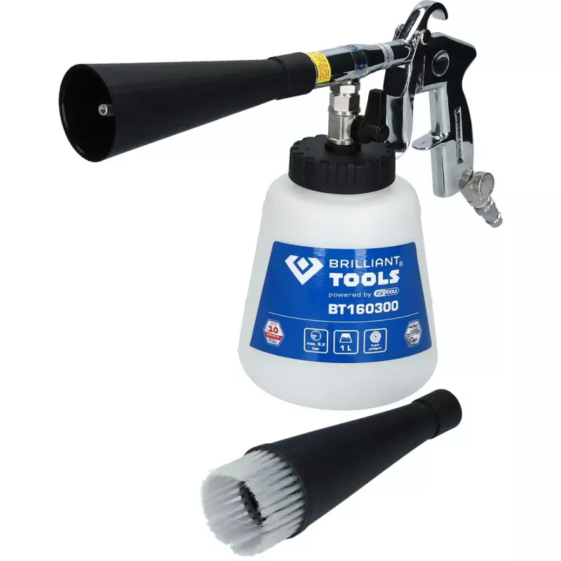 Akcesorium do czyszczenia pojazdów Brilliant Tools BT160300 1000 ml Czarny Niebieski Biały
