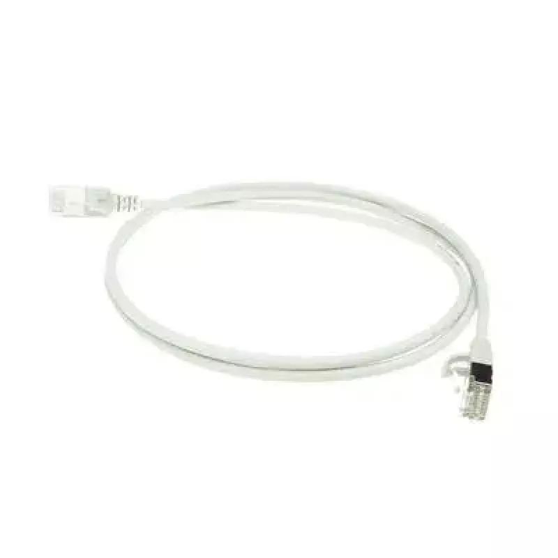 ACT Szary 10 metrów LSZH U/FTP CAT6A cienki patchcord do centrum danych z zabezpieczonymi wtyczkami RJ45