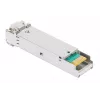 Intellinet Gigabit Fiber WDM Bi-Directional SFP Optical transceiver Module 1000Base-BX-U (LC) Single-Mode Port, 80 km (50 mi.), BiDi WDM (RX1550/TX1490), MSA-compliant for Maximum Compatibility, srebrny