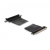 DeLOCK Karta Riser PCI Express x16 męski na slot x16 90° kątowy z kablem 60 cm