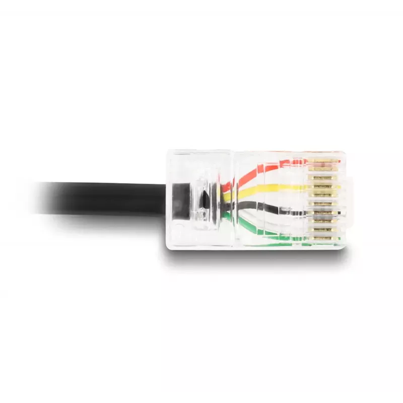 DeLOCK kabel sygnałowy 2 m czarny USB-A RJ-50 męski/męski 67016