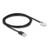 DeLOCK kabel sygnałowy 2 m czarny USB-A RJ-50 męski/męski 67016