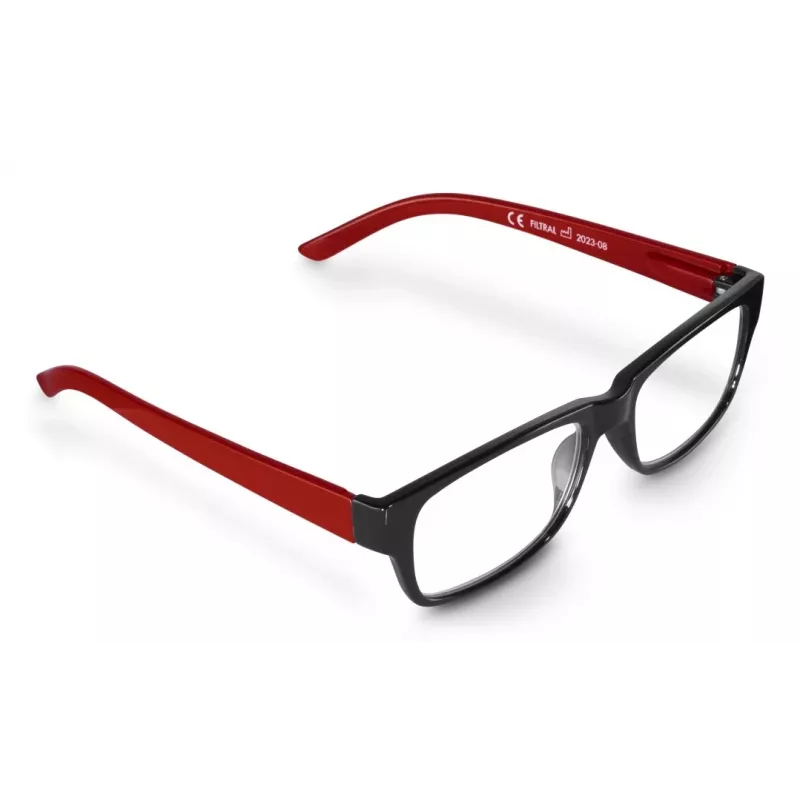 Hama 00096207 owalne okulary do czytania, czarne