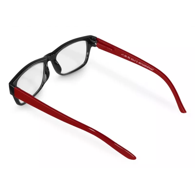 Hama 00096207 owalne okulary do czytania, czarne