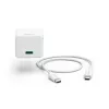 Hama 00201675 ładowarka do urządzeń mobilnych Zestaw słuchawkowy, Powerbank, Smartfon, Tablet Biały AC Szybkie ładowanie Wewnętrzna
