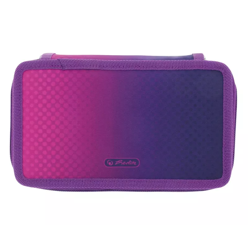 Herlitz TriCase Dip Dye 31 szt. Różowy Fioletowy Poliester 190x115x70 mm