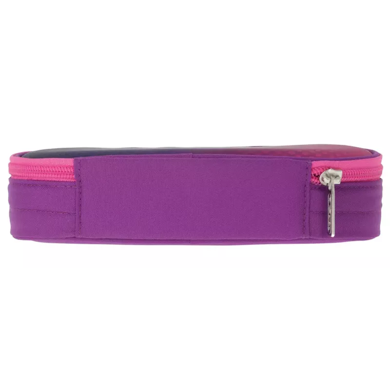 Piórnik Herlitz Dip Dye Soft Poliester Różowo-Fioletowy 215x95x60mm