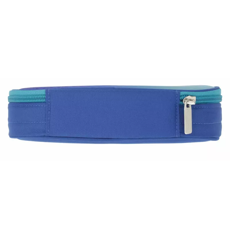 Herlitz Dip Dye Soft Pencil Case Poliester Niebieski Turkusowy 215x95x60mm