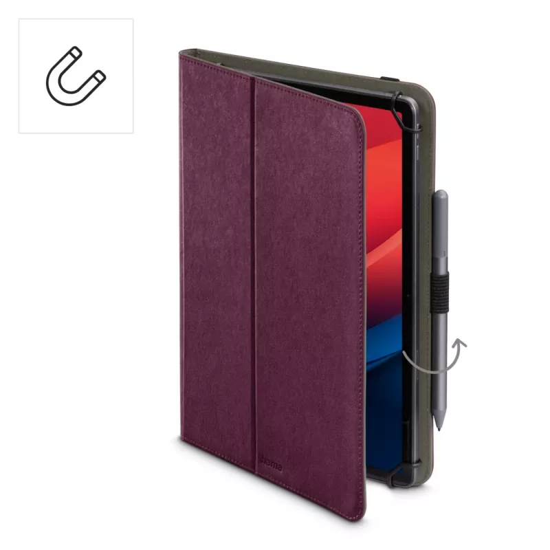 Hama 00227072 etui na tablet 27,9 cm (11 cali) Folio Bordeaux