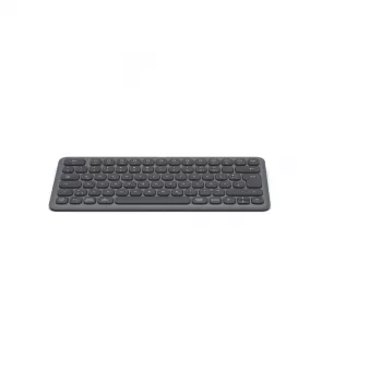 Hama WK-500 klawiatura Dom/Biuro RF Wireless + Bluetooth QWERTZ Niemiecki Czarny, Ciemnoszary