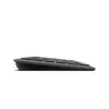 Hama WK-500 klawiatura Dom/Biuro RF Wireless + Bluetooth QWERTZ Niemiecki Czarny, Ciemnoszary