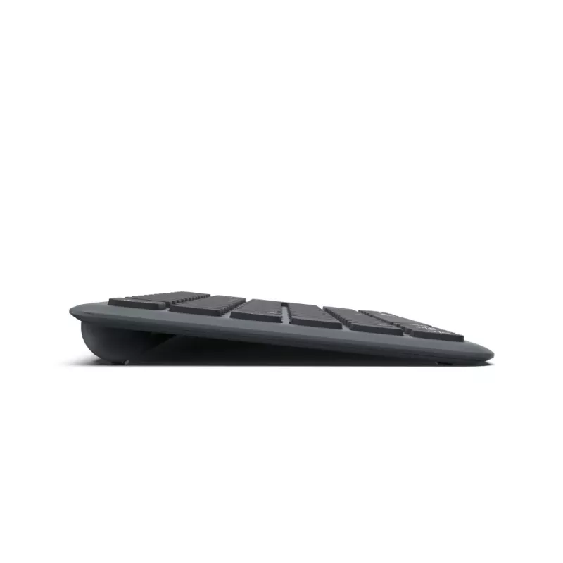 Hama WK-500 klawiatura Dom/Biuro RF Wireless + Bluetooth QWERTZ Niemiecki Czarny, Ciemnoszary