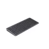 Hama WK-500 klawiatura Dom/Biuro RF Wireless + Bluetooth QWERTZ Niemiecki Czarny, Ciemnoszary