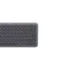 Hama WK-500 klawiatura Dom/Biuro RF Wireless + Bluetooth QWERTZ Niemiecki Czarny, Ciemnoszary