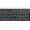 Hama WKM-200 klawiatura z myszą Dom/Biuro RF Wireless QWERTZ niemiecki czarny