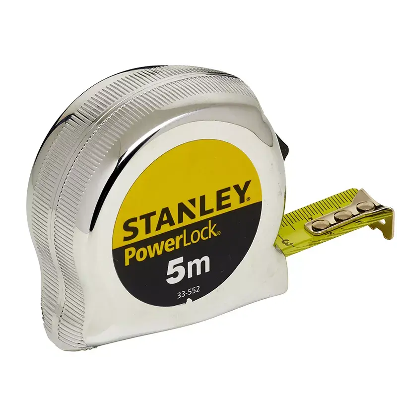 Miarka taśmowa STANLEY Micro PowerLock Metric - kompaktowa zwijana taśma miernicza z podziałką metryczną