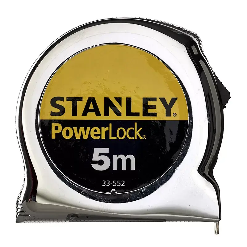 Miarka taśmowa STANLEY Micro PowerLock Metric - kompaktowa zwijana taśma miernicza z podziałką metryczną