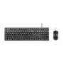 Targus AKM622UK klawiatura Mysz w zestawie Uniwersalna USB QWERTY UK English Czarna