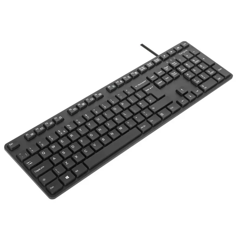 Targus AKM622UK klawiatura Mysz w zestawie Uniwersalna USB QWERTY UK English Czarna