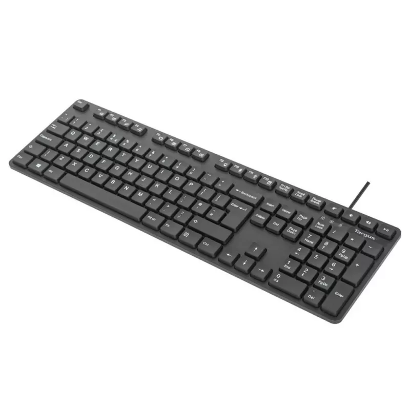 Targus AKM622UK klawiatura Mysz w zestawie Uniwersalna USB QWERTY UK English Czarna