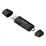 Czytnik kart Equip 245462 USB 3.2 Gen 1 (3.1 Gen 1) Typ-A/Typ-C Czarny