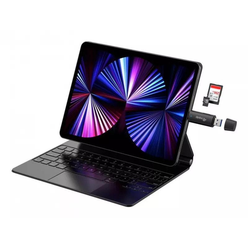 Czytnik kart Equip 245462 USB 3.2 Gen 1 (3.1 Gen 1) Typ-A/Typ-C Czarny