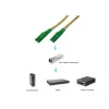 Światłowodowy kabel krosowy EQUIP E2000/APC do E2000/APC 0,50 m Single mode OS2