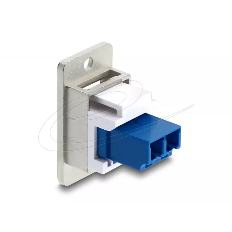 Moduł Keystone DELOCK 91092, płaska konstrukcja, pojedynczy port