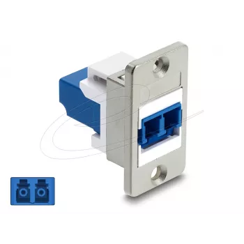 Moduł Keystone DELOCK 91092, płaska konstrukcja, pojedynczy port
