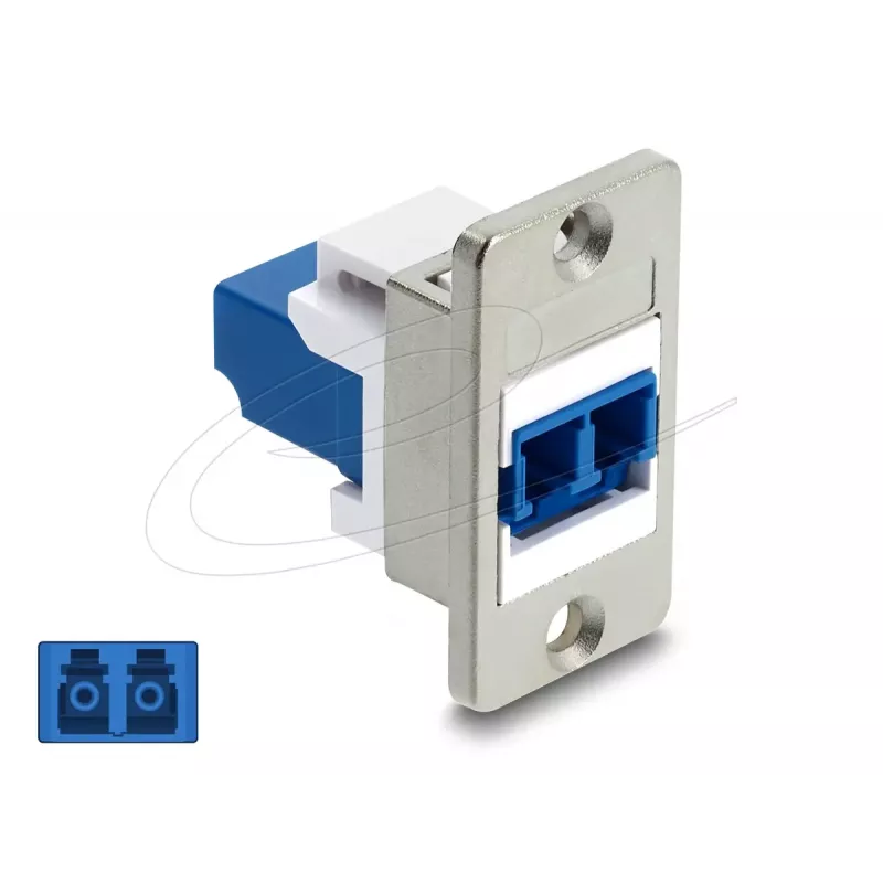Moduł Keystone DELOCK 91092, płaska konstrukcja, pojedynczy port