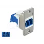 Moduł keystone DELOCK 91096, płaska konstrukcja, wkładka kompatybilna z RJ45