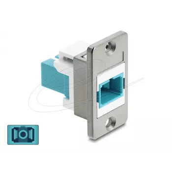 Keystone module DELOCK 91102, płaski construction, RJ45 insert-Kompatybilny