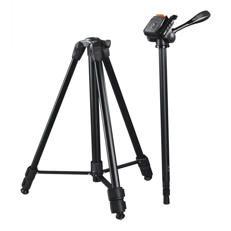 Statyw HAMA Delta Duo 170 — 3‑nożny, maks. wysokość 170 cm, min. 62 cm, udźwig 4 kg, waga 1,85 kg, czarny