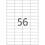 Etykiety HERMA Premium A4 52,5x21,2 mm biały papier mat 11200 szt.