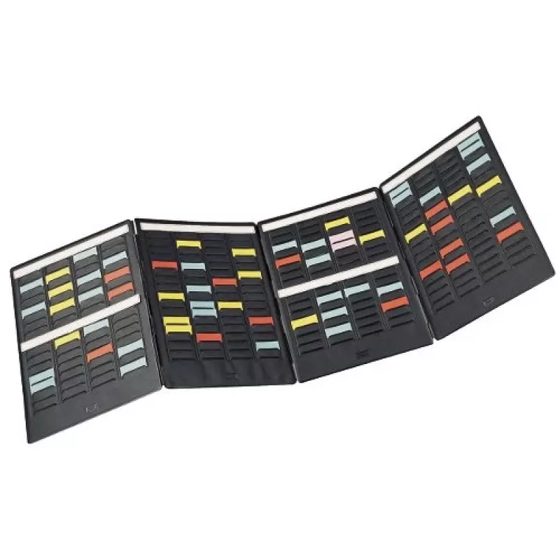 Nobo T-Card Planning Kit - Mini Planner 4 Sided Case Size 1.5