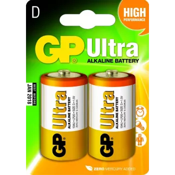 Bateria jednorazowego użytku GP Batteries Ultra Alkaline D