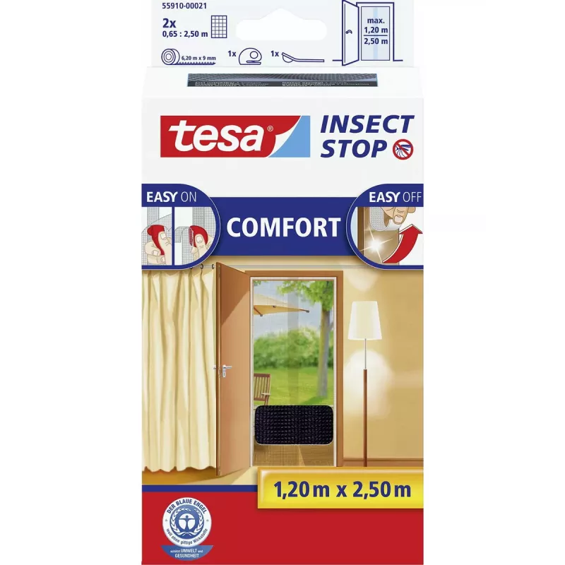 Taśma klejąca Tesa 55910-00021 650 mm x 2 500 mm, antracytowa