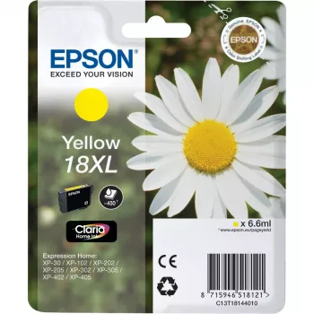 Wkład atramentowy Epson Singlepack 18XL Claria Home żółty