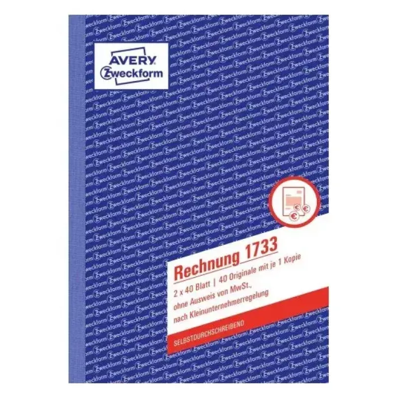 Formularz biznesowy Avery 1733