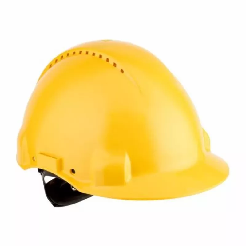 3M G30NUY kask ochronny z polietylenu o wysokiej gęstości (HDPE) żółty
