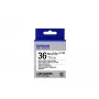 Kaseta z taśmą magnetyczną Epson LK-7WB2 czarny na białym 36 mm (1,5 m)