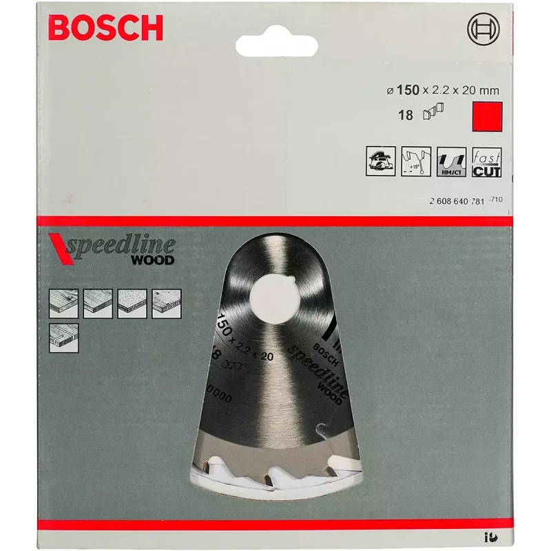 Tarcza do piły tarczowej Bosch 2608640781 15 cm do drewna