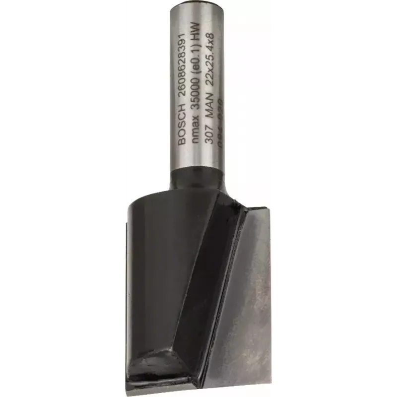 Prosty frez Bosch 2 608 628 391 długość 56 mm długość robocza 2,5 cm
