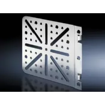 Płyta rack Rittal TS 8612.400, stal, srebrna, 141,5×120 mm, opakowanie 4 szt.