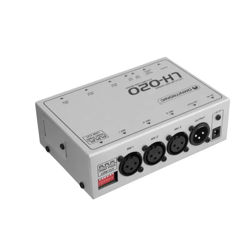 Mikser audio Omnitronic 10355020 3 kanały 25 - 16000 Hz biały
