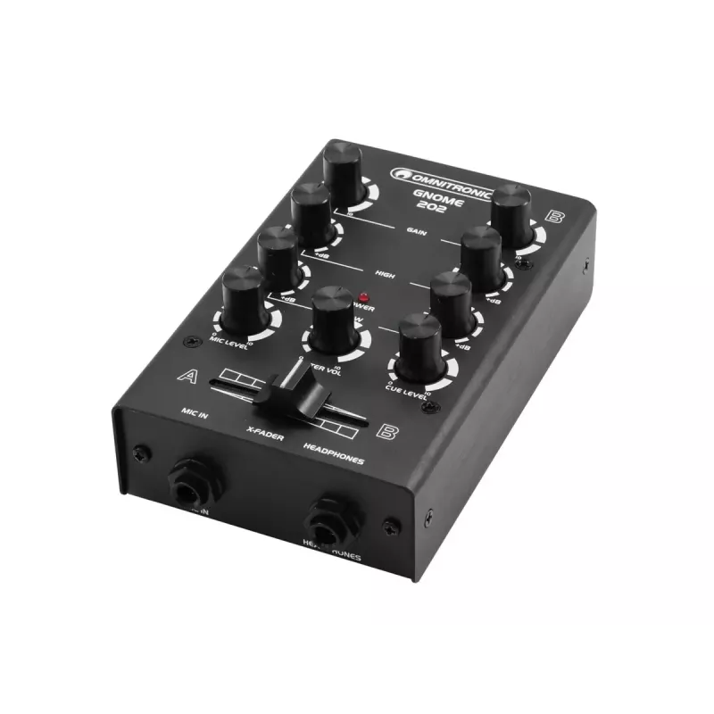 Mikser Omnitronic GNOME-202 2-kanałowy 20 – 20 000 Hz Czarny